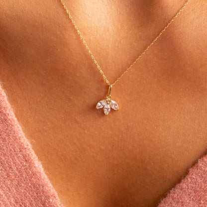 3 baby Leafs Signify Love for Nature Pendant