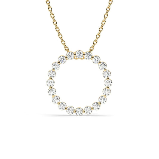 Cirle of Life Diamond Pendant