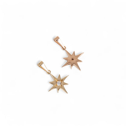 Tiny North Star Charm 1 Shine Pendant