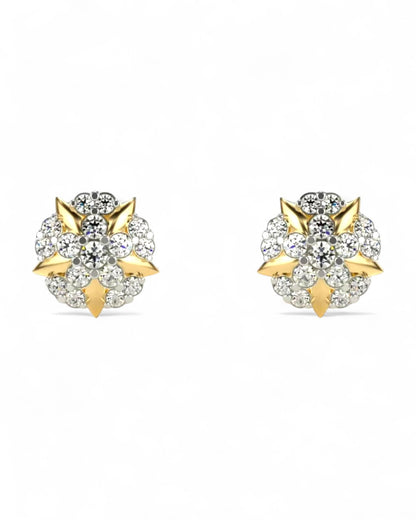 Star Petal Stud Earring