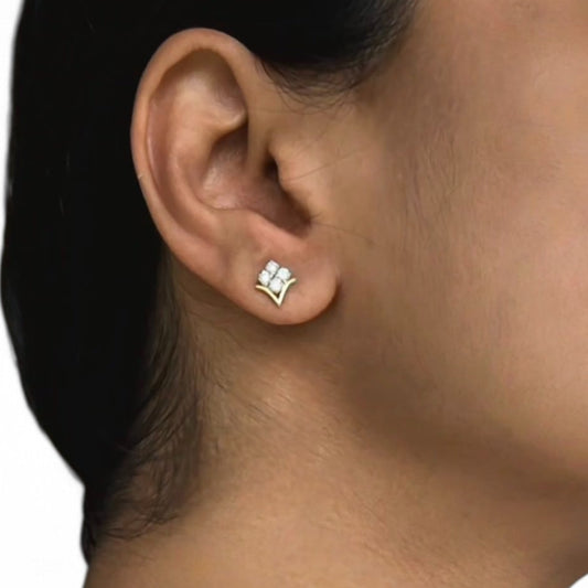 Everyday Elegance Flower Bud Stud Earrings