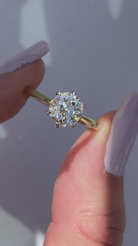 Round Solitaire Ring
