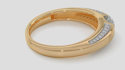 The Center Spotlight Band Ring