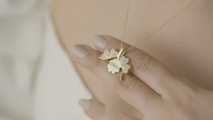 Personalised Engraving Openable Secret Tree Pendant