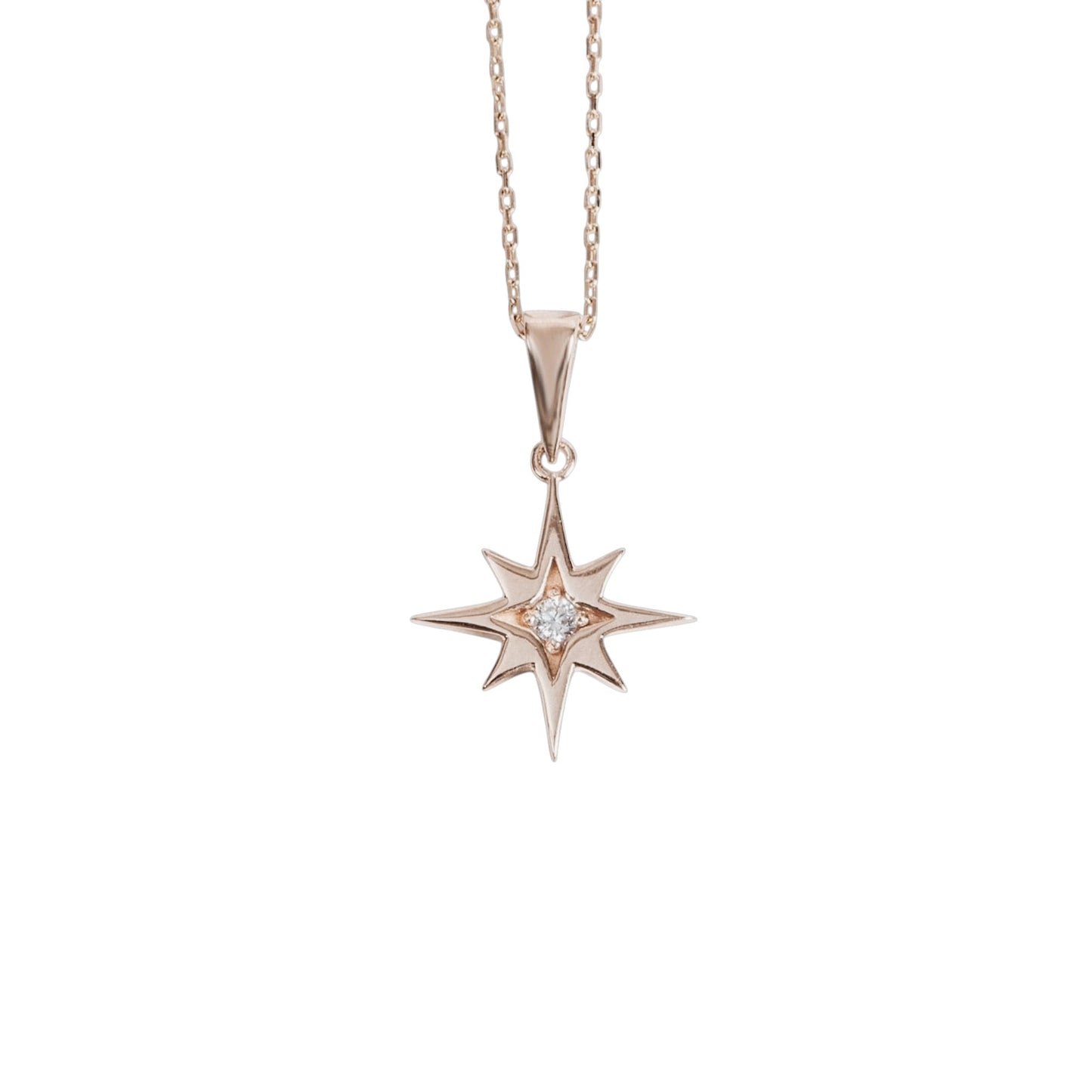 Tiny North Star Charm 1 Shine Pendant