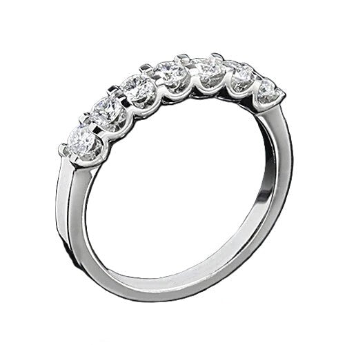 Classic Seven Stone Band Ring