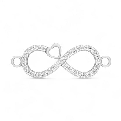 Infinite Love Gold and Diamond Bracelet