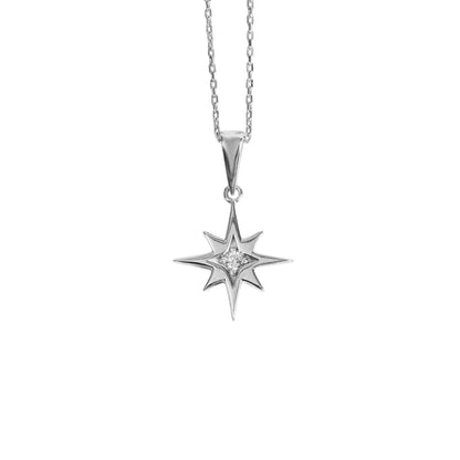 Tiny North Star Charm 1 Shine Pendant
