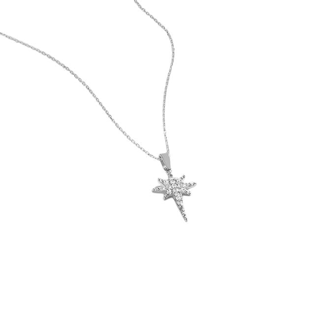 Mini Guiding Star Diamond Pendant
