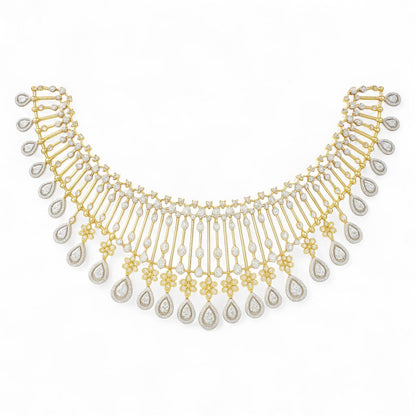 Grand Maharani Design Diamond Necklace