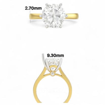 Round Solitaire Ring